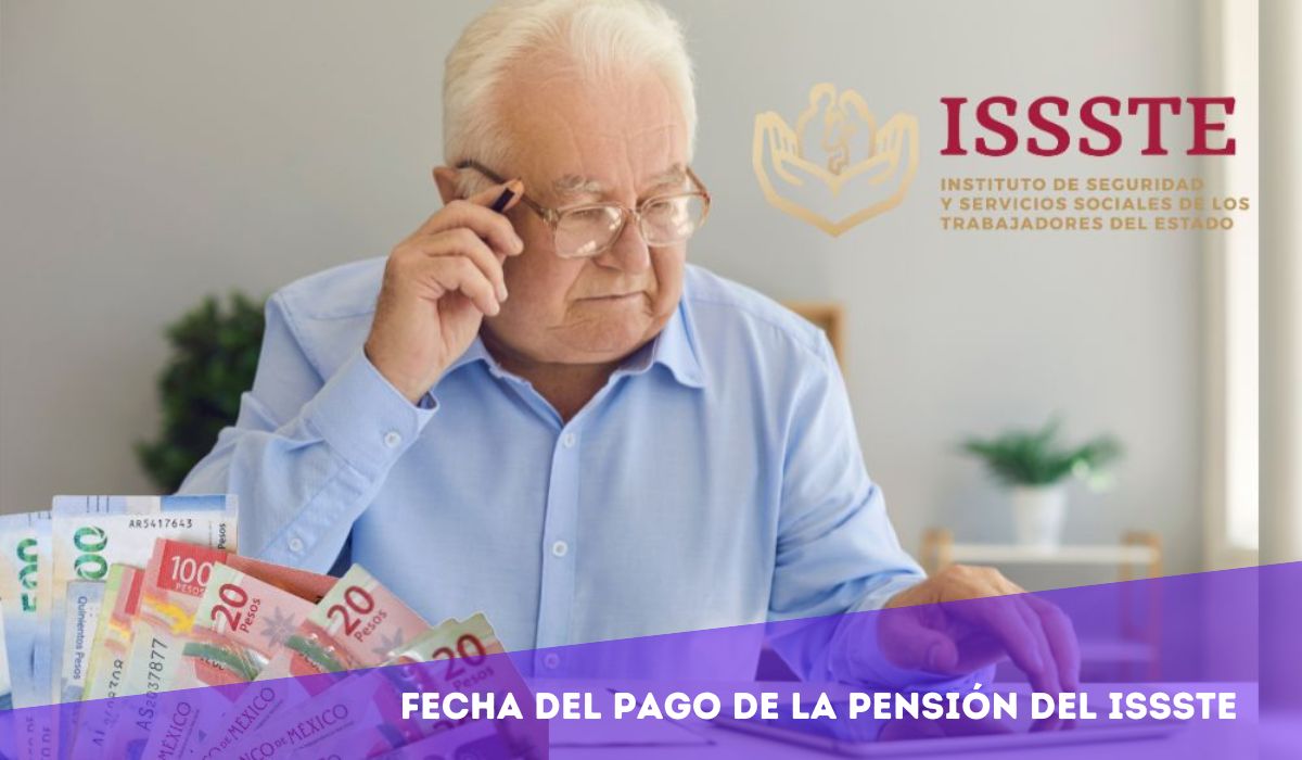 Comunicado oficial del ISSSTE sobre cambio en fechas de pago de pensiones