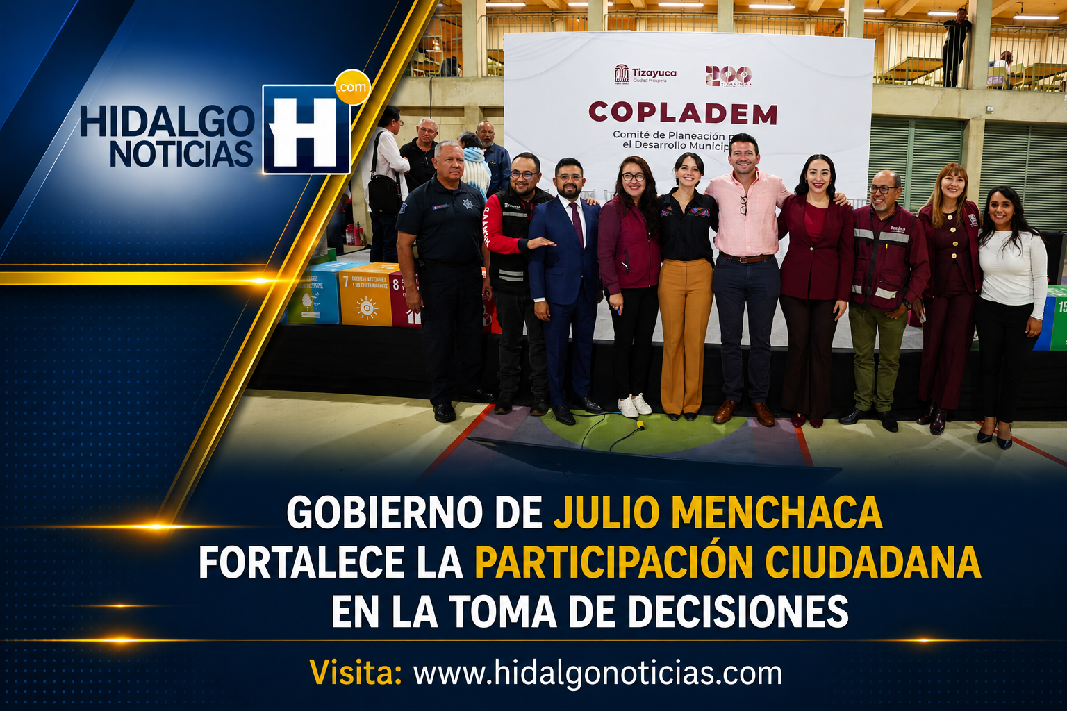 Copladem Hidalgo revisan proyectos prioritarios en municipios.