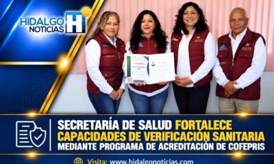 Personal de Hidalgo participante en el programa de capacitación y acreditación para verificadores y dictaminadores sanitarios