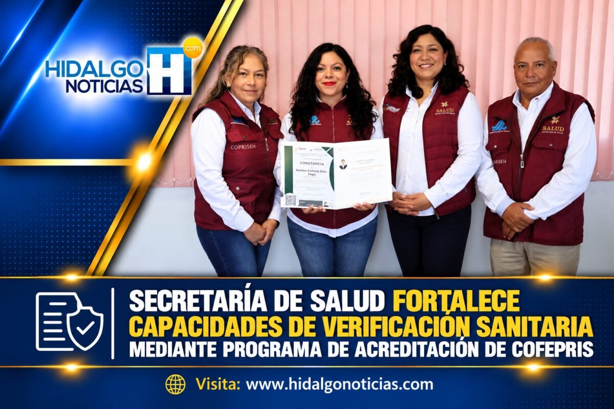 Personal de Hidalgo participante en el programa de capacitación y acreditación para verificadores y dictaminadores sanitarios